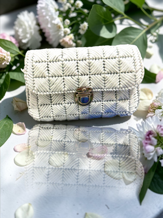 Jolie Silver Sling Bag