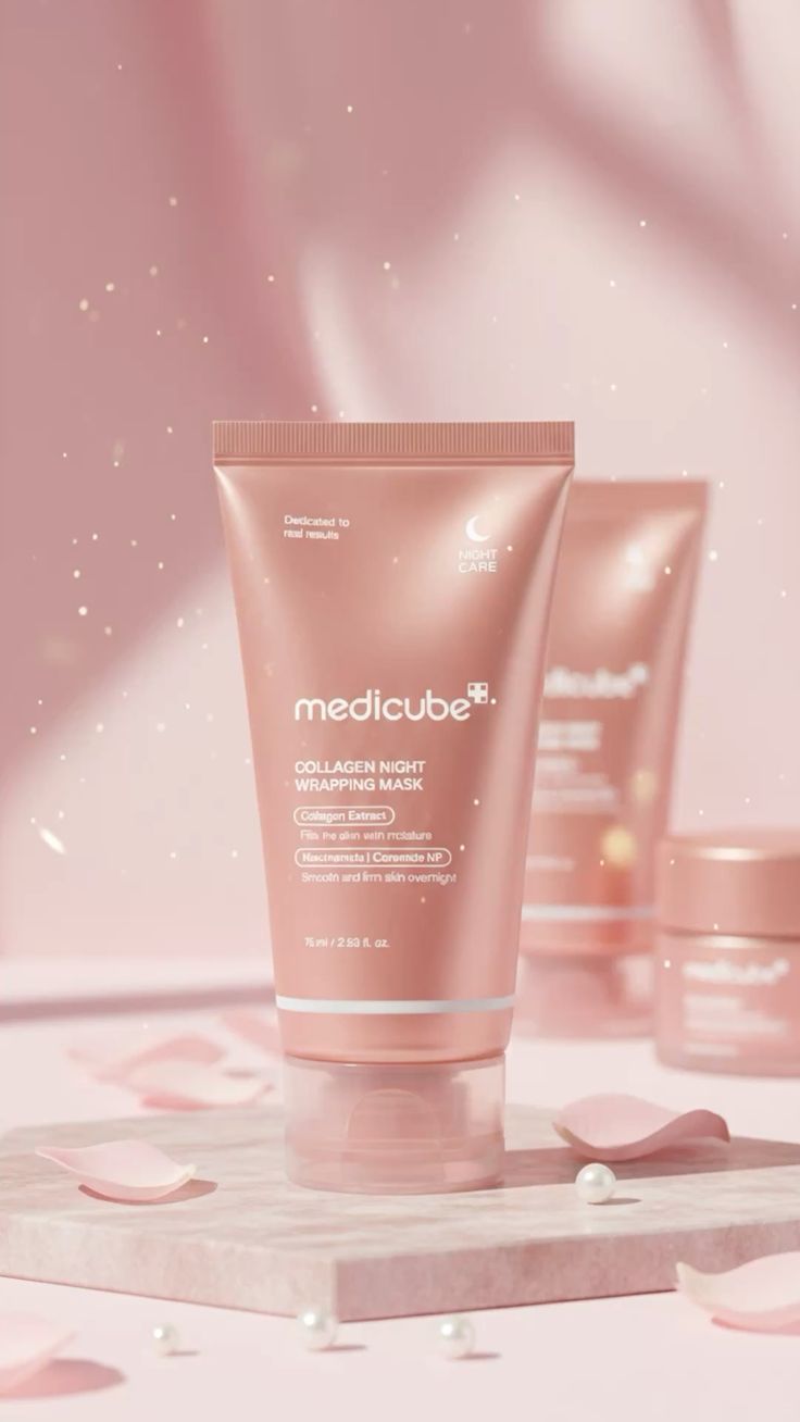 Medicube Collagen Night Wrapping Mask - Overnight Anti-Aging Treatment