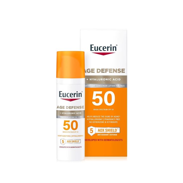 Eucerin Tinted Sunscreen Age Defense SPF 50