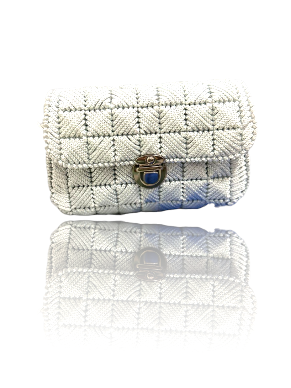 Jolie Silver Sling Bag