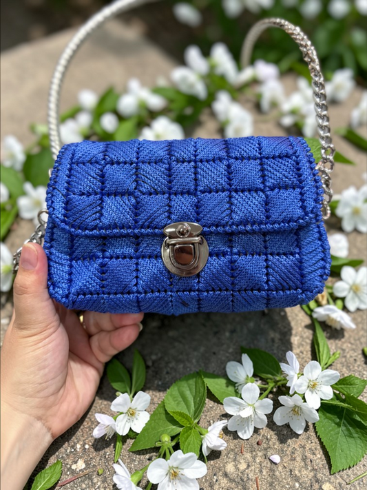 Jolie Royal Blue Sling Bag
