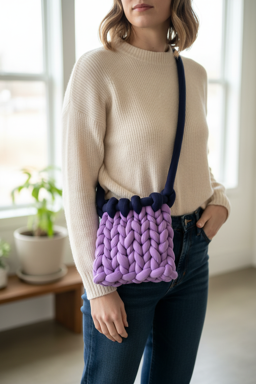 Chunky Braided Bag